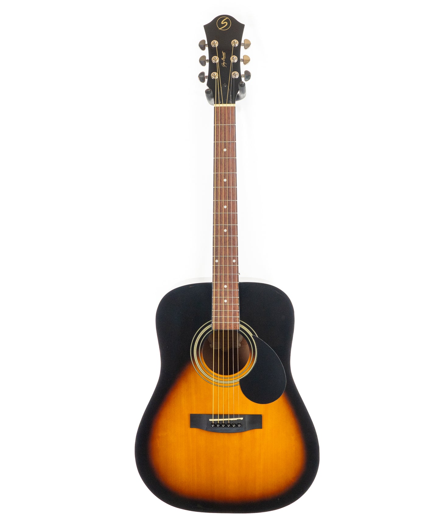 Samick SMS100VS dreadnought arched back acoustic guitar, deluxe!