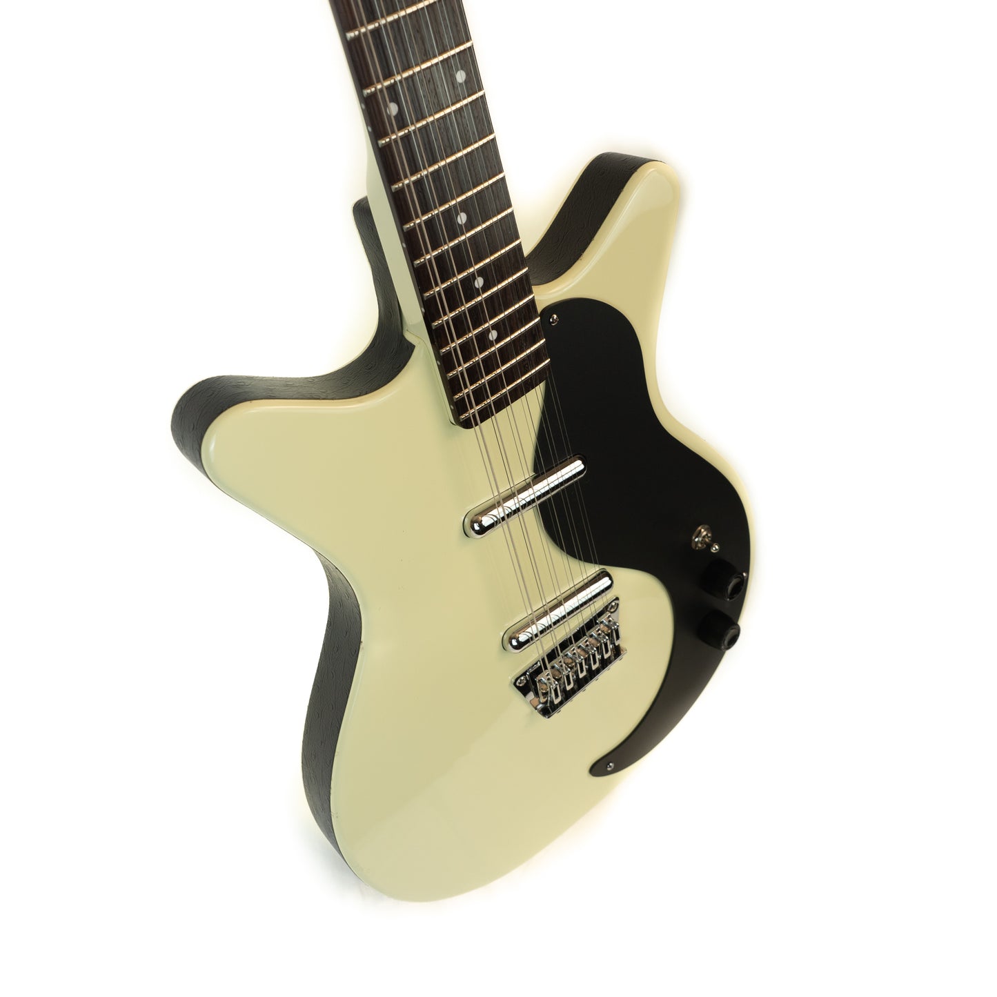 Danelectro 59 12-string vintage white electric guitar very light, only 7.25 pounds