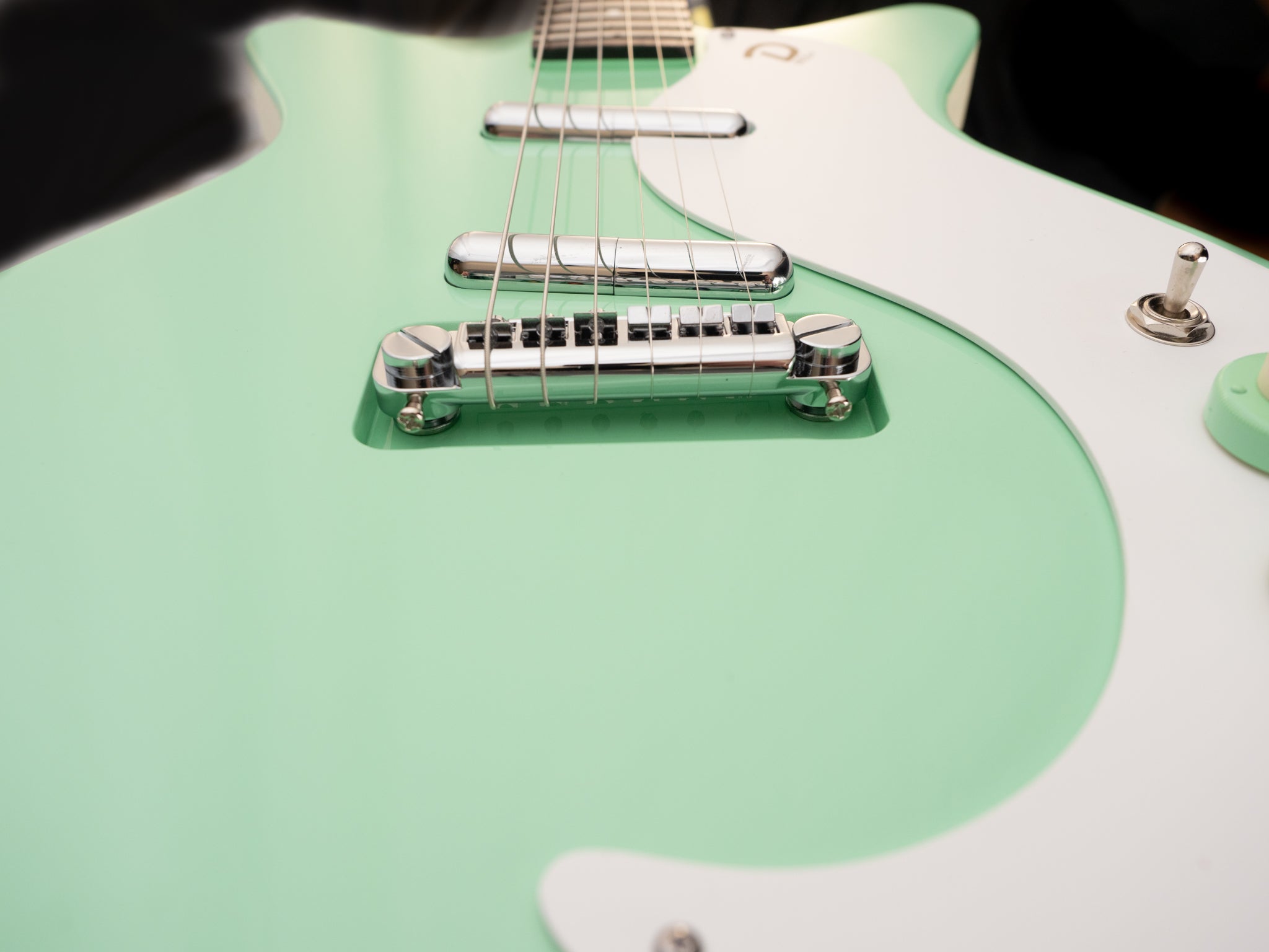 Danelectro 59 Mod NOS plus Seafoam Green ultralight guitar 6lbs