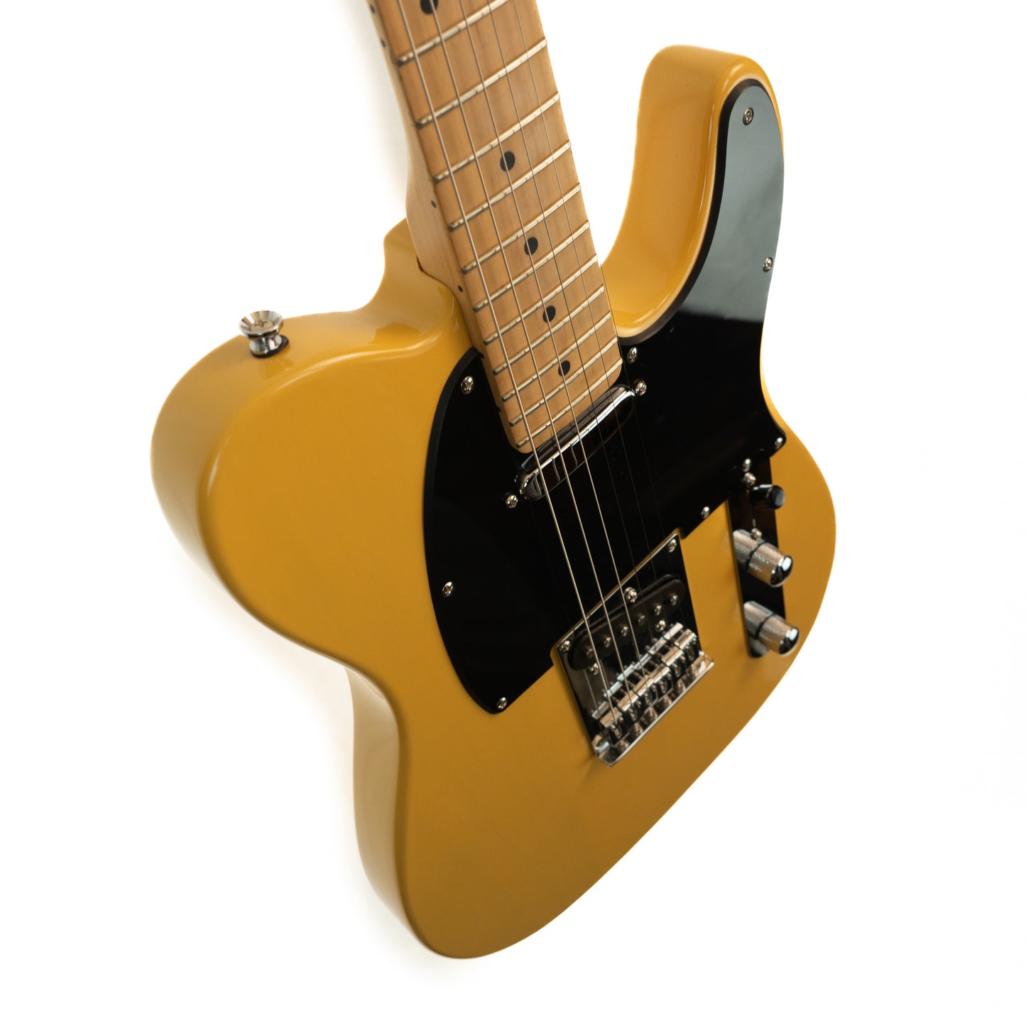 Squier Affinity Telecaster butterscotch blond with Gotoh locking tuners, gigbag electric guitar