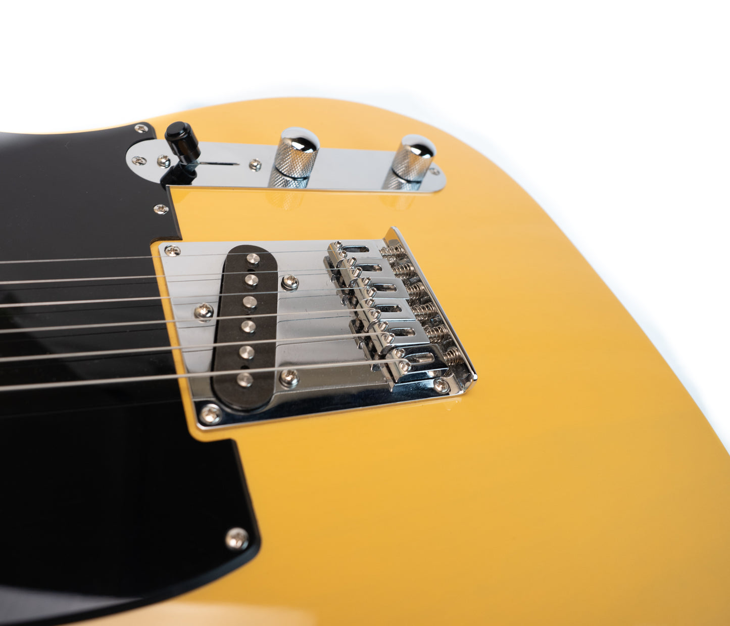 Squier Affinity Telecaster butterscotch blond with Gotoh locking tuners, gigbag electric guitar