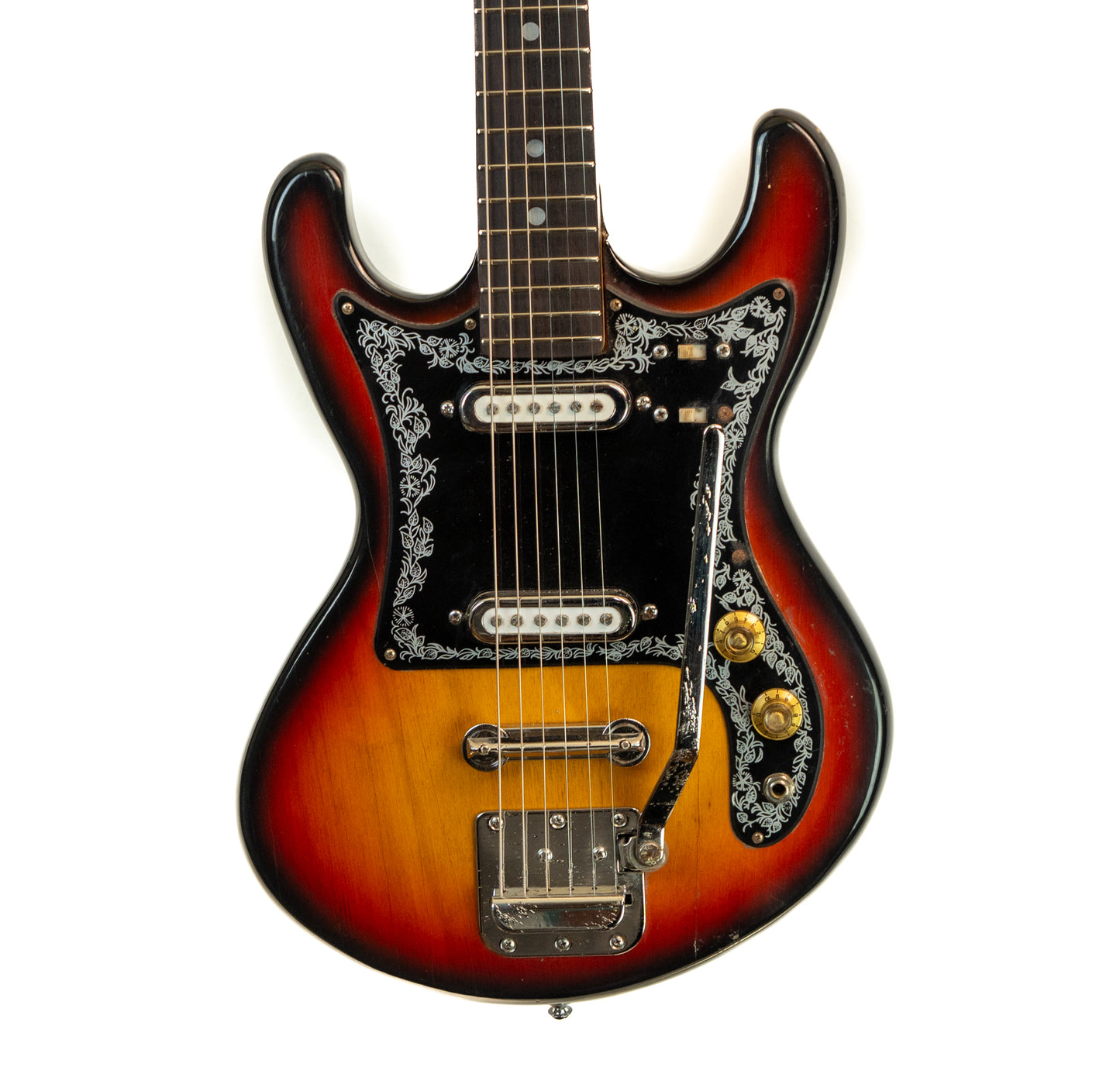 Norma Kawai? EG408-2T MIJ sunburst electric guitar with gigbag