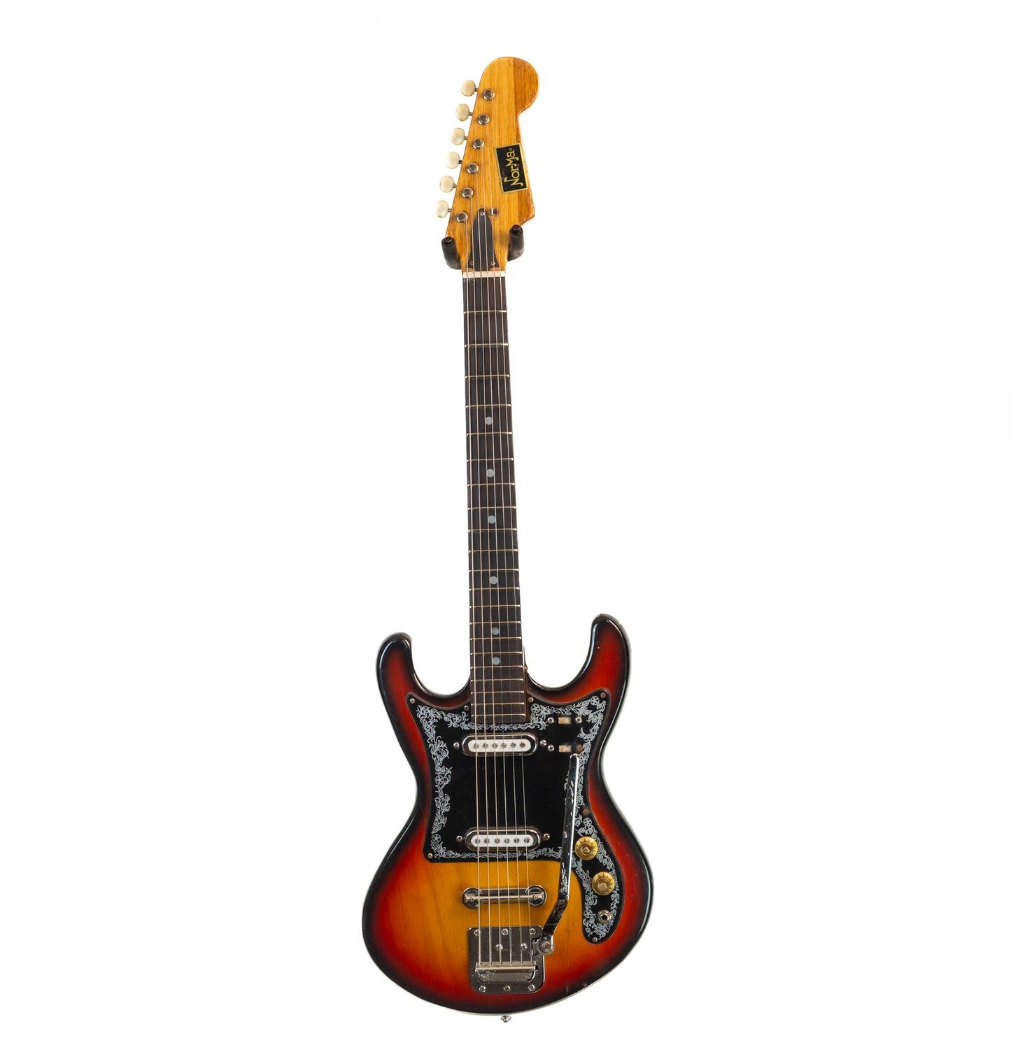 Norma Kawai? EG408-2T MIJ sunburst electric guitar with gigbag