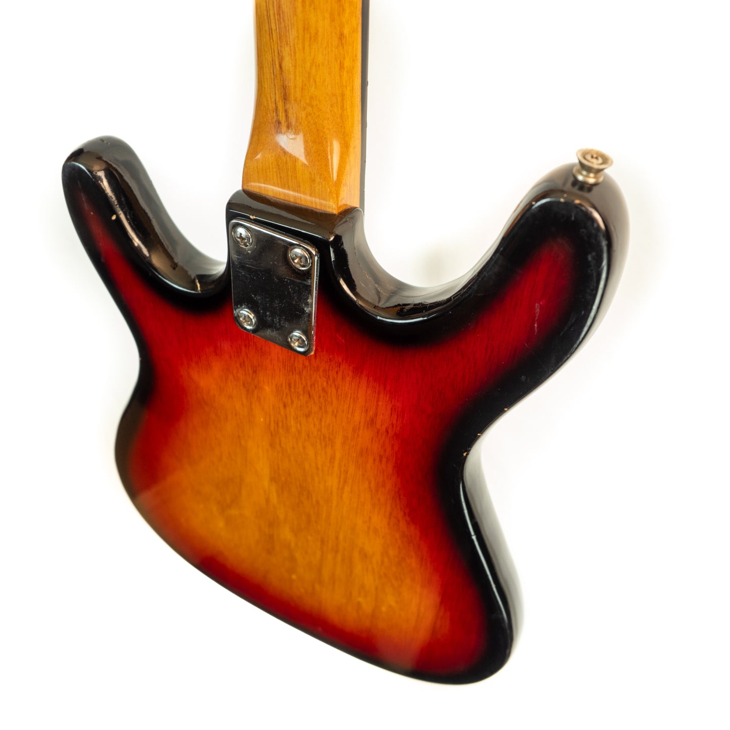 No name Kawai? possibly MIJ style electric guitar, sunburst ultralight, 6lbs, 1oz.