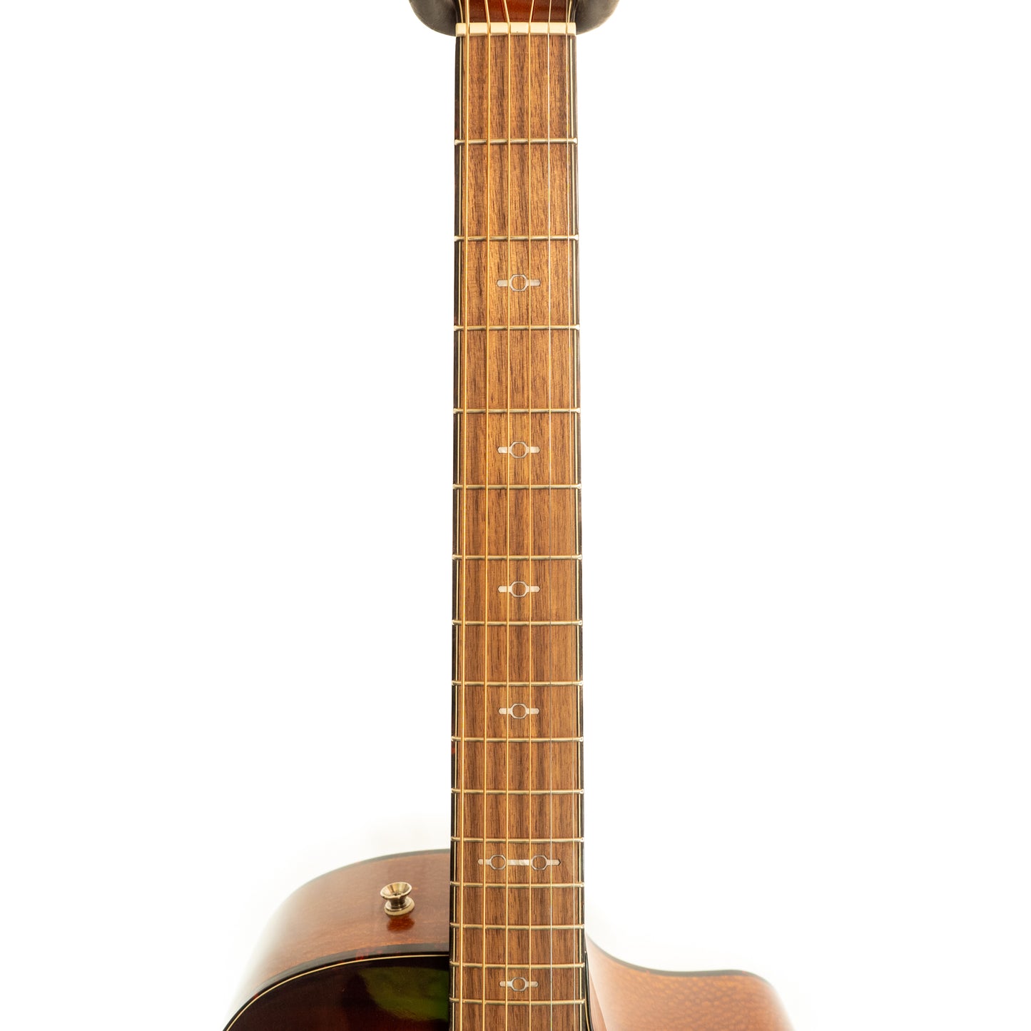 Fender FA-345CE auditorium three-tone teaburst cutaway electric flame maple acoustic guitar