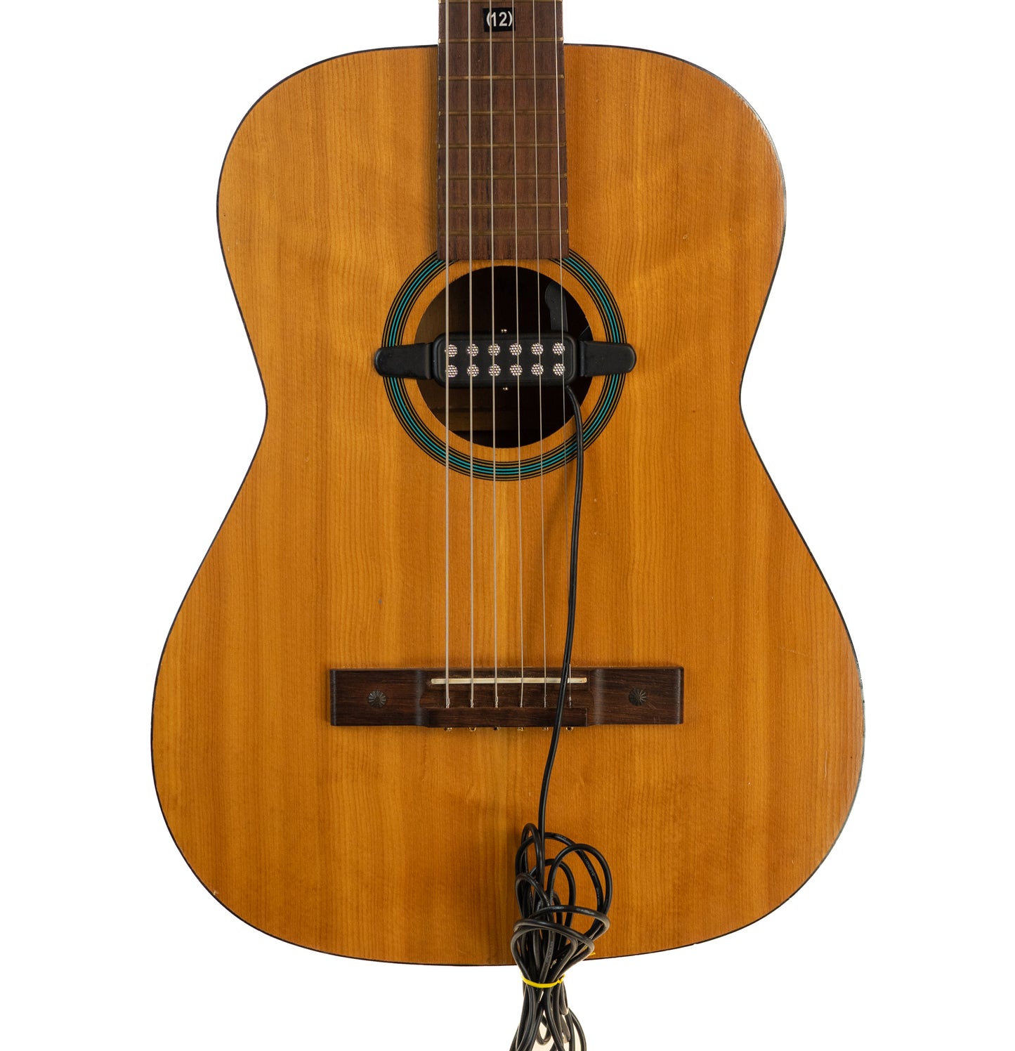 Silvertone 660 (KAY) USA made slide acoustic guitar with pickup and case