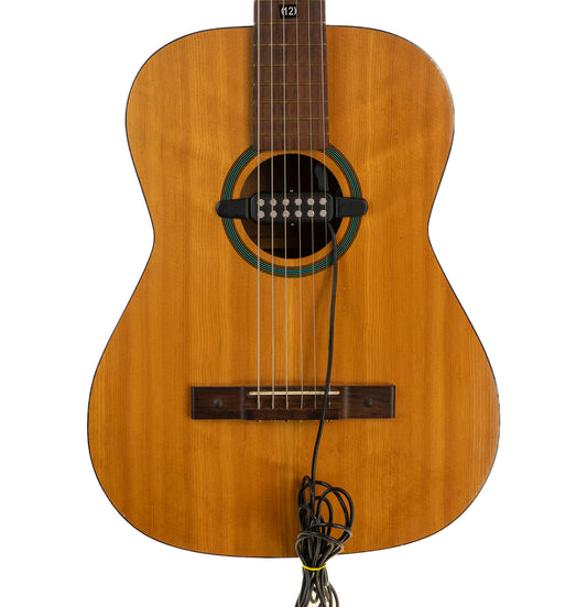 Silvertone 660 (KAY) USA made slide acoustic guitar with pickup and case