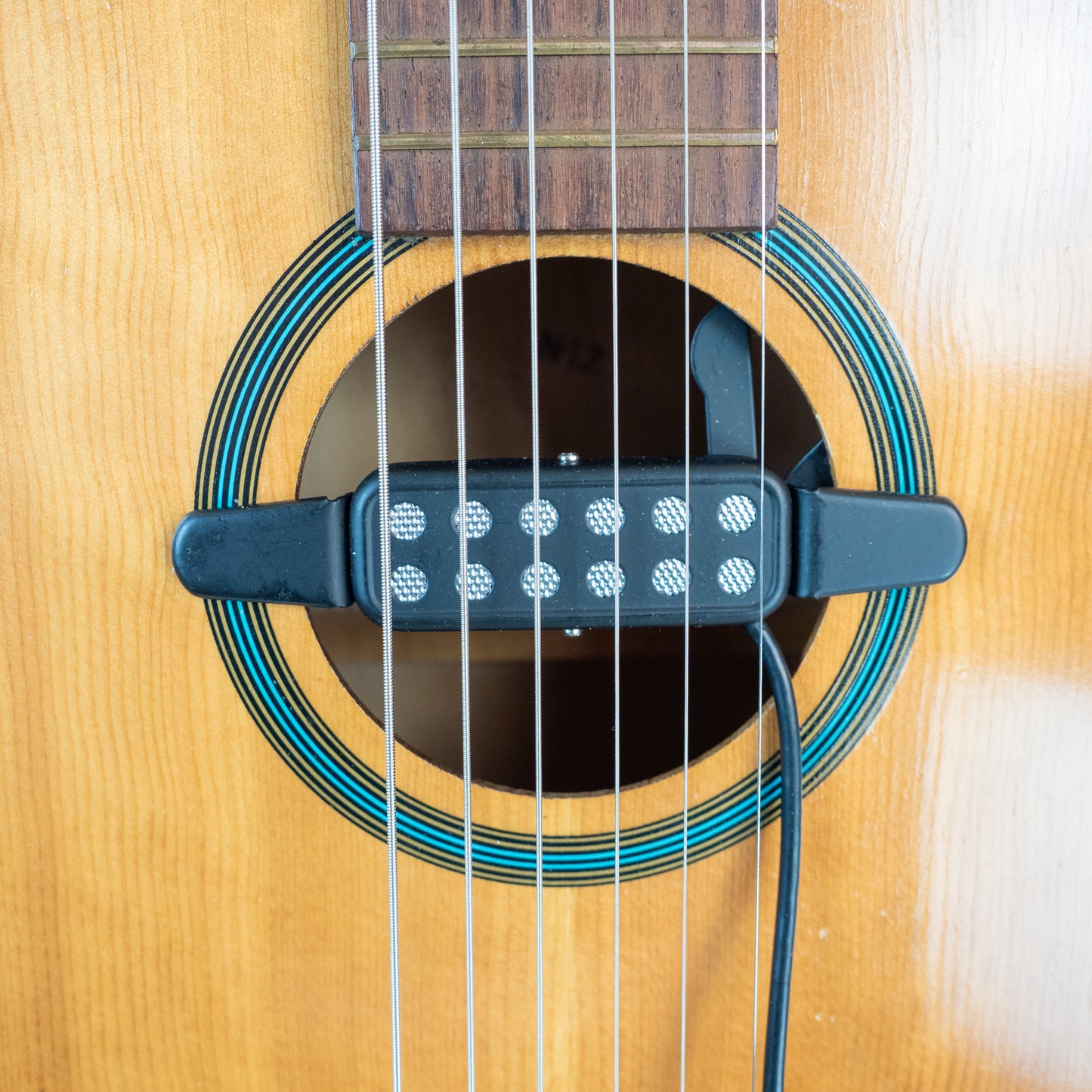 Silvertone 660 (KAY) USA made slide acoustic guitar with pickup and case