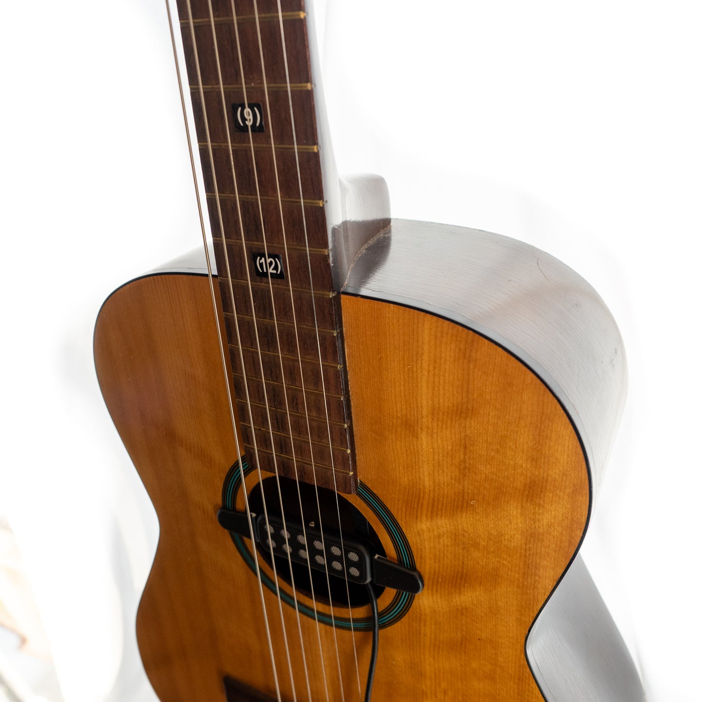 Silvertone 660 (KAY) USA made slide acoustic guitar with pickup and case