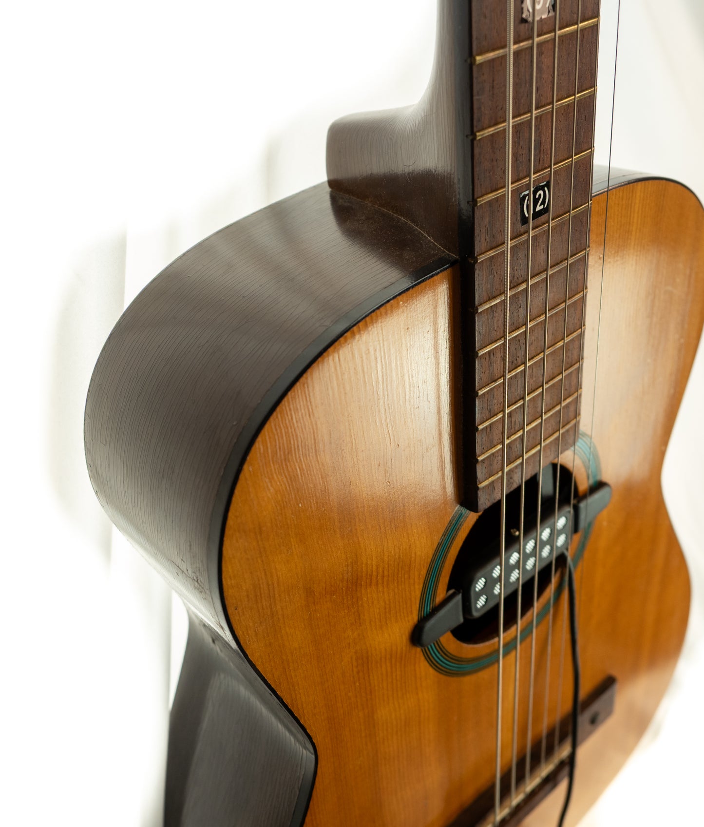 Silvertone 660 (KAY) USA made slide acoustic guitar with pickup and case