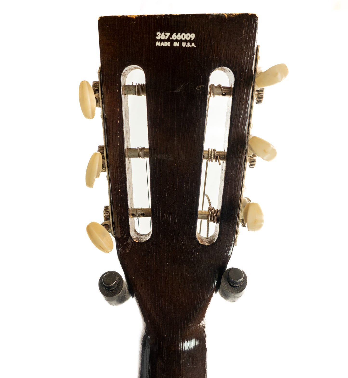 Silvertone 660 (KAY) USA made slide acoustic guitar with pickup and case