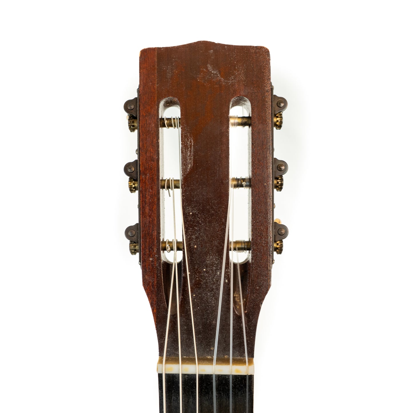 Harmony ? classical acoustic guitar, natural top, reglued bridge.