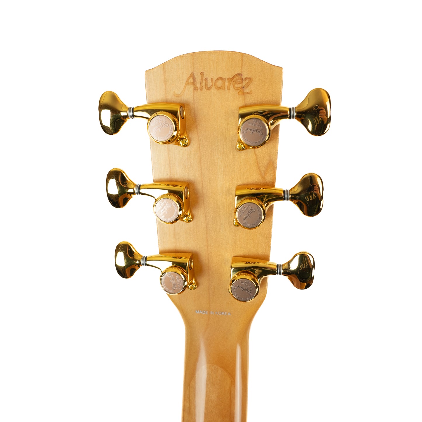 Alvarez AJ60S jumbo maple/spruce acoustic guitar, MIK, gold locking tuners