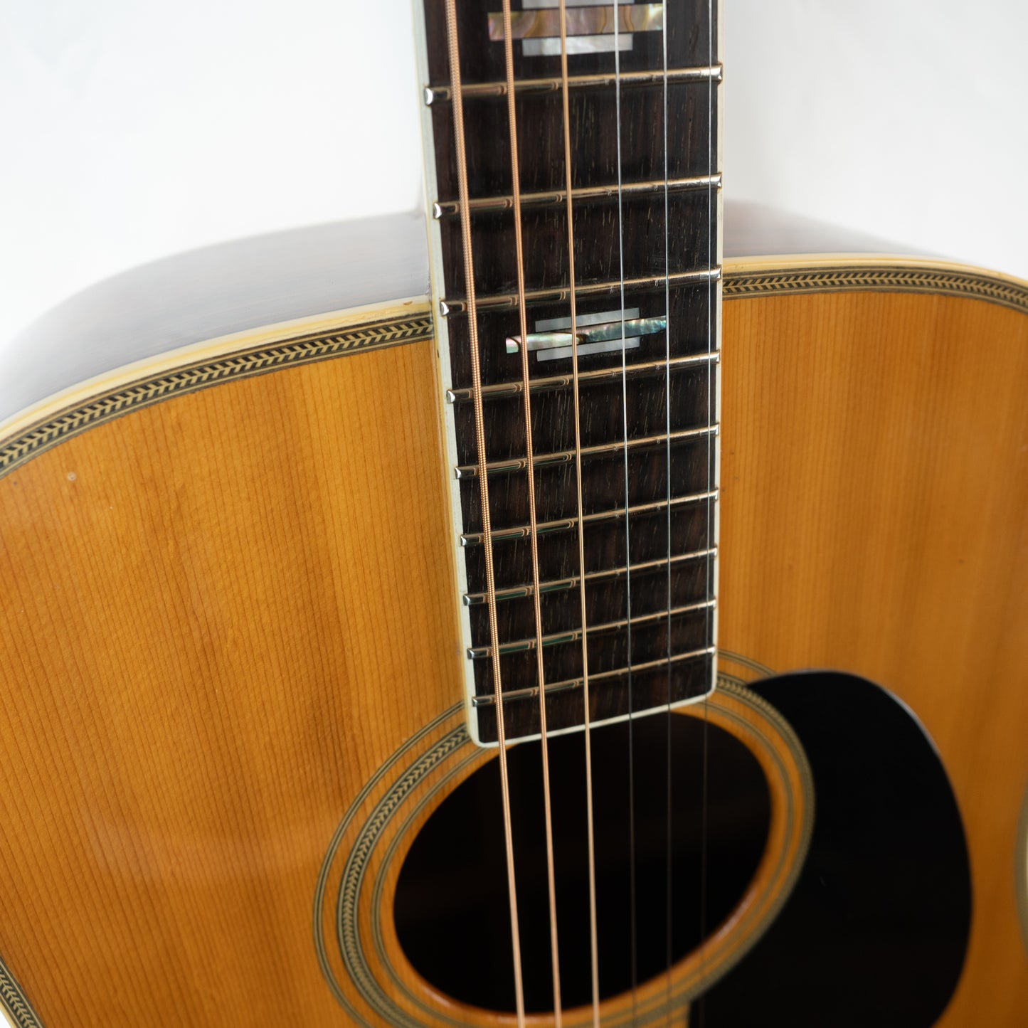 Yamaki YW-40 dreadnought vintage acoustic guitar, gorgeous tone, OHSC