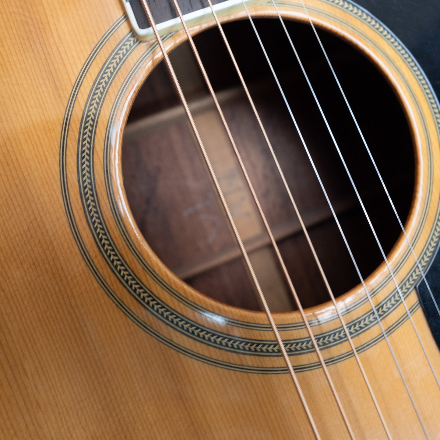 Yamaki YW-40 dreadnought vintage acoustic guitar, gorgeous tone, OHSC