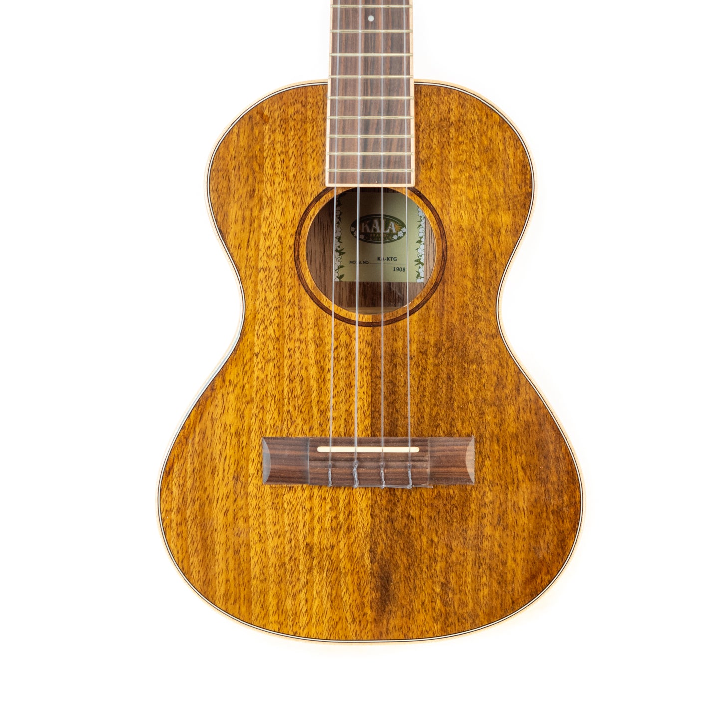 Kala KA-KTG gloss Koa Tenor Ukulele with UPK3000 accessory bundle over $400 retail value! (Copy)