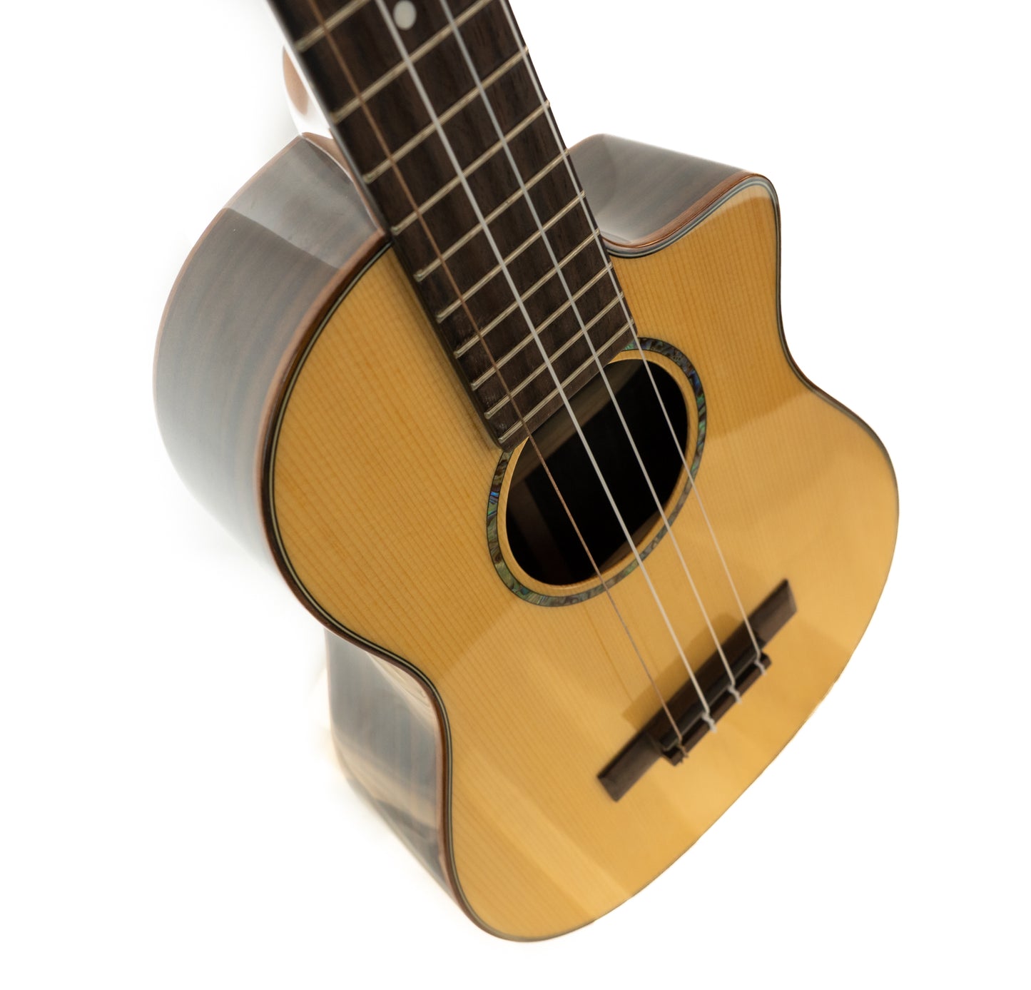 Cordoba 35T-CE S cutaway electric/acoustic tenor ukulele with gigbag