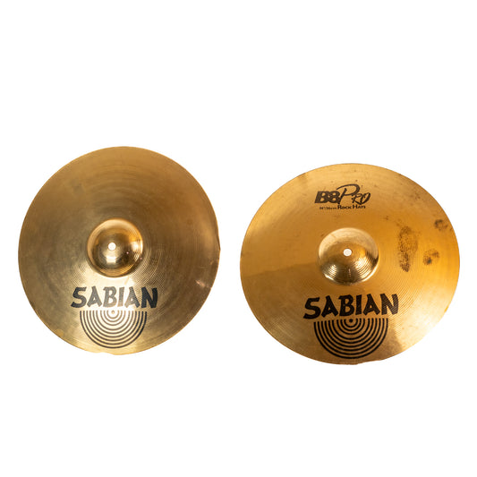 Sabian B8 Pro 14" Rock hi hat cymbals