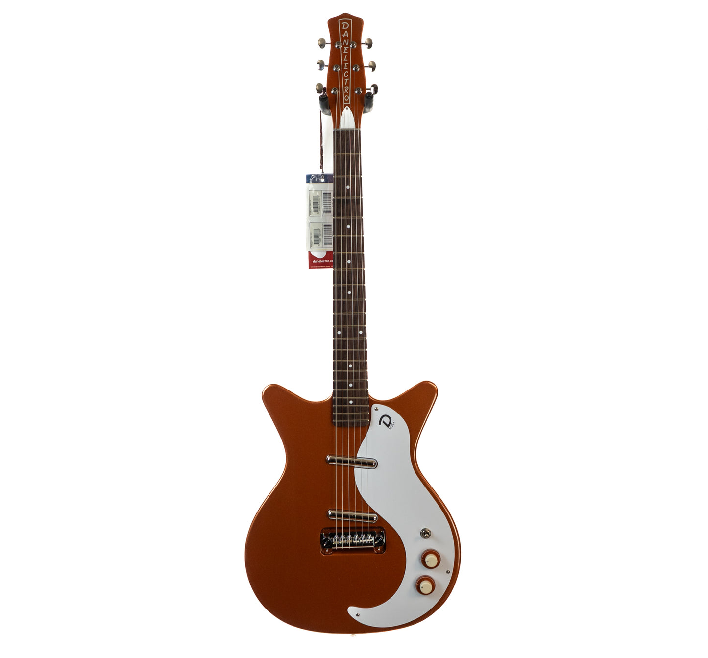 DANELECTRO 59 MOD NEW OLD STOCK - COPPER - Brand new, Authorized dealer