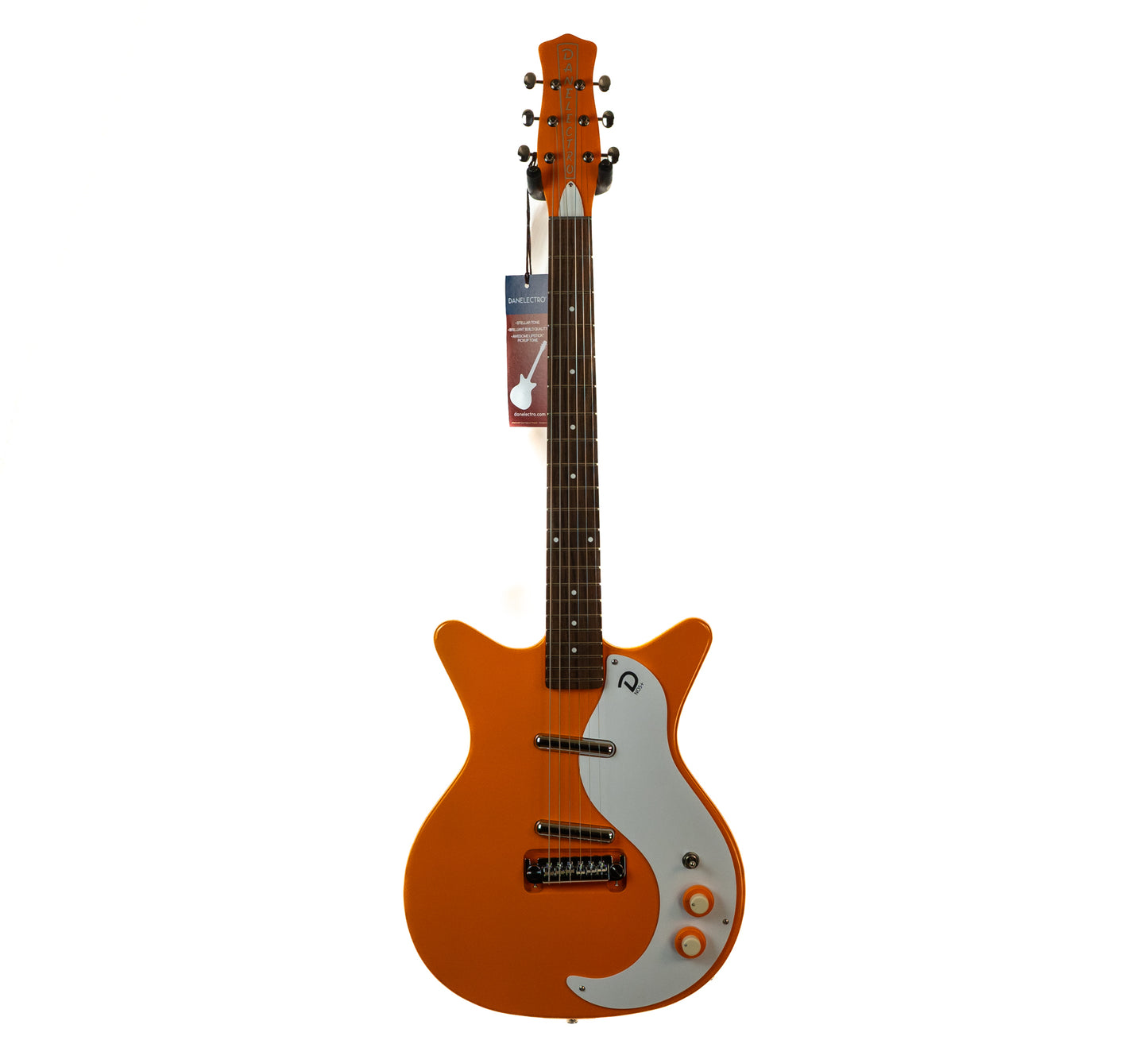 DANELECTRO 59 MOD NEW OLD STOCK - Orange - Brand new, Authorized dealer