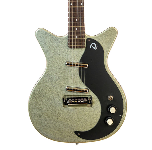 DANELECTRO 59 MOD NEW OLD STOCK - Silver Metalflake - Brand new, Authorized dealer
