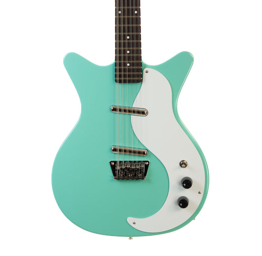 DANELECTRO 59 12 STRING AQUA electric guitar, brand new, authorized dealer