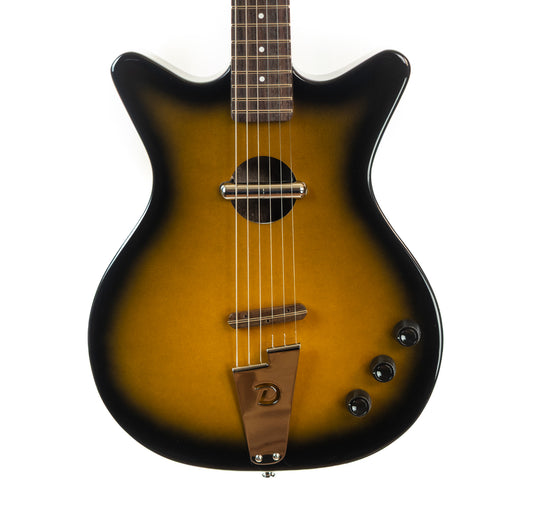 Danelectro Convertible Tobacco Sunburst electric guitar, brand new, authorized dealer