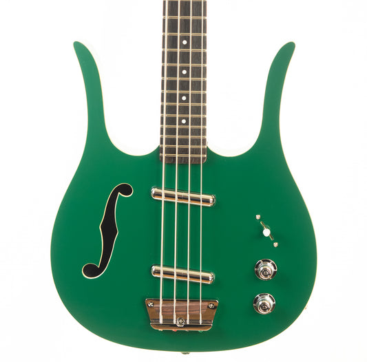 DANELECTRO 58 LONGHORN BASS RED HOT JADE, brand new, authorized dealer.