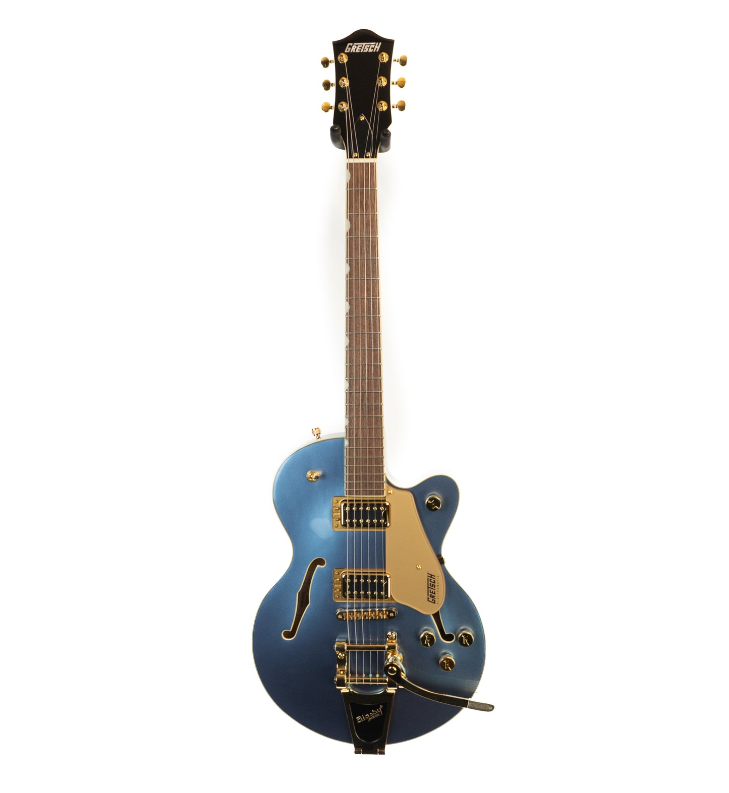 Gretsch G5655TG Electromatic Center Block Jr. Single-Cut With Bigsby Electric Guitar Cerulean Smoke