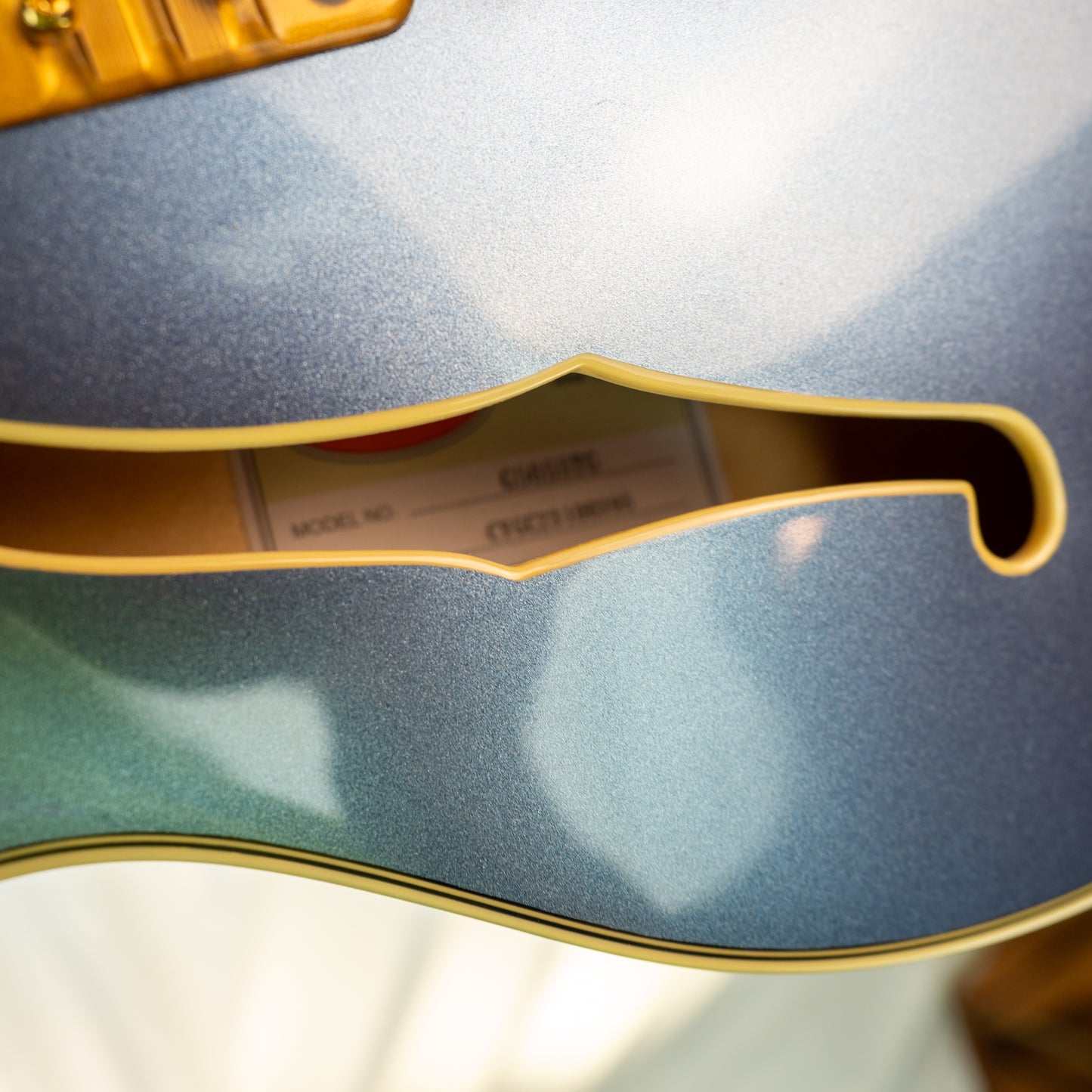 Gretsch G5655TG Electromatic Center Block Jr. Single-Cut With Bigsby Electric Guitar Cerulean Smoke