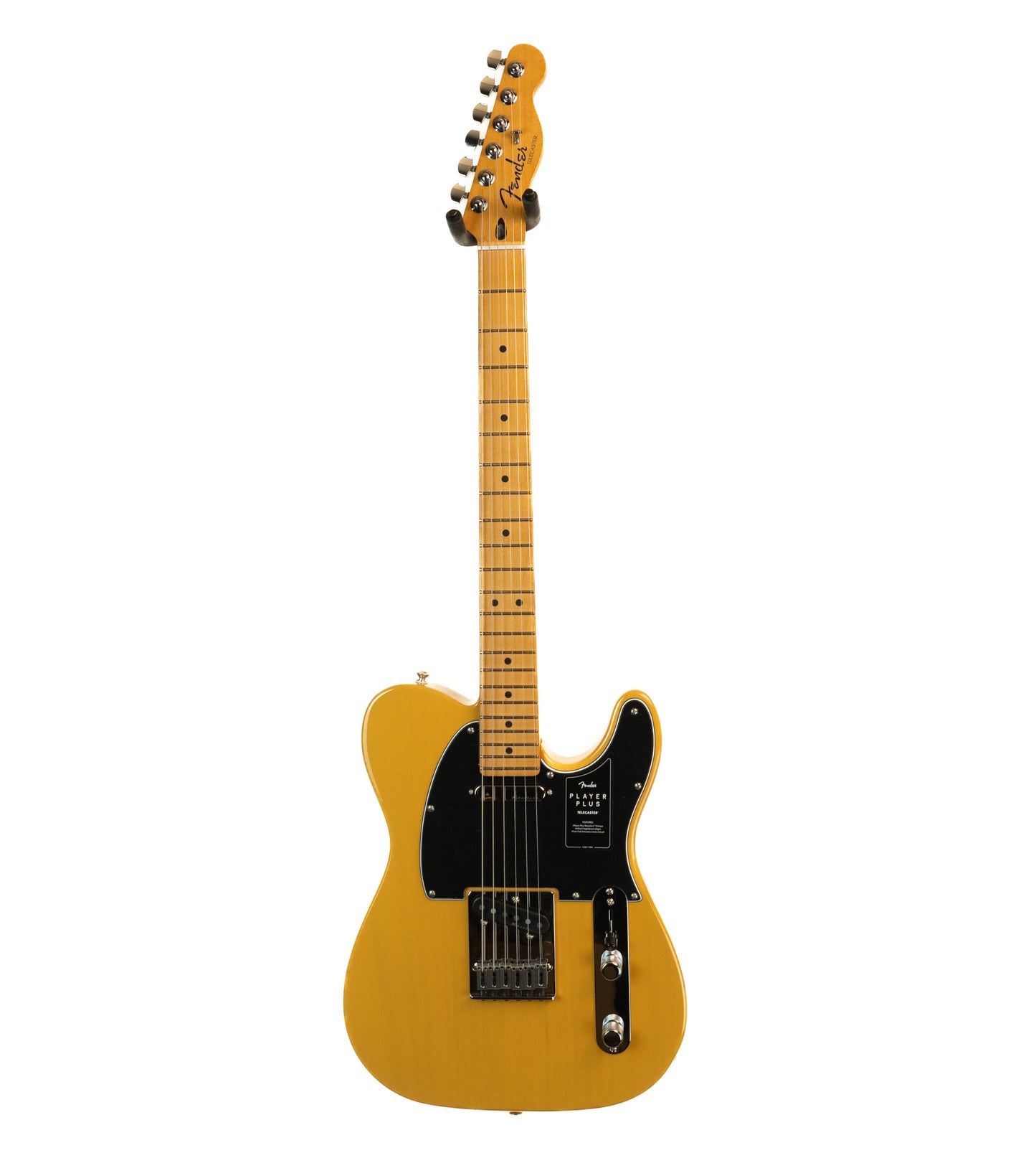 Fender Player Plus Telecaster, maple fingerboard, butterscotch blonde with gigbag