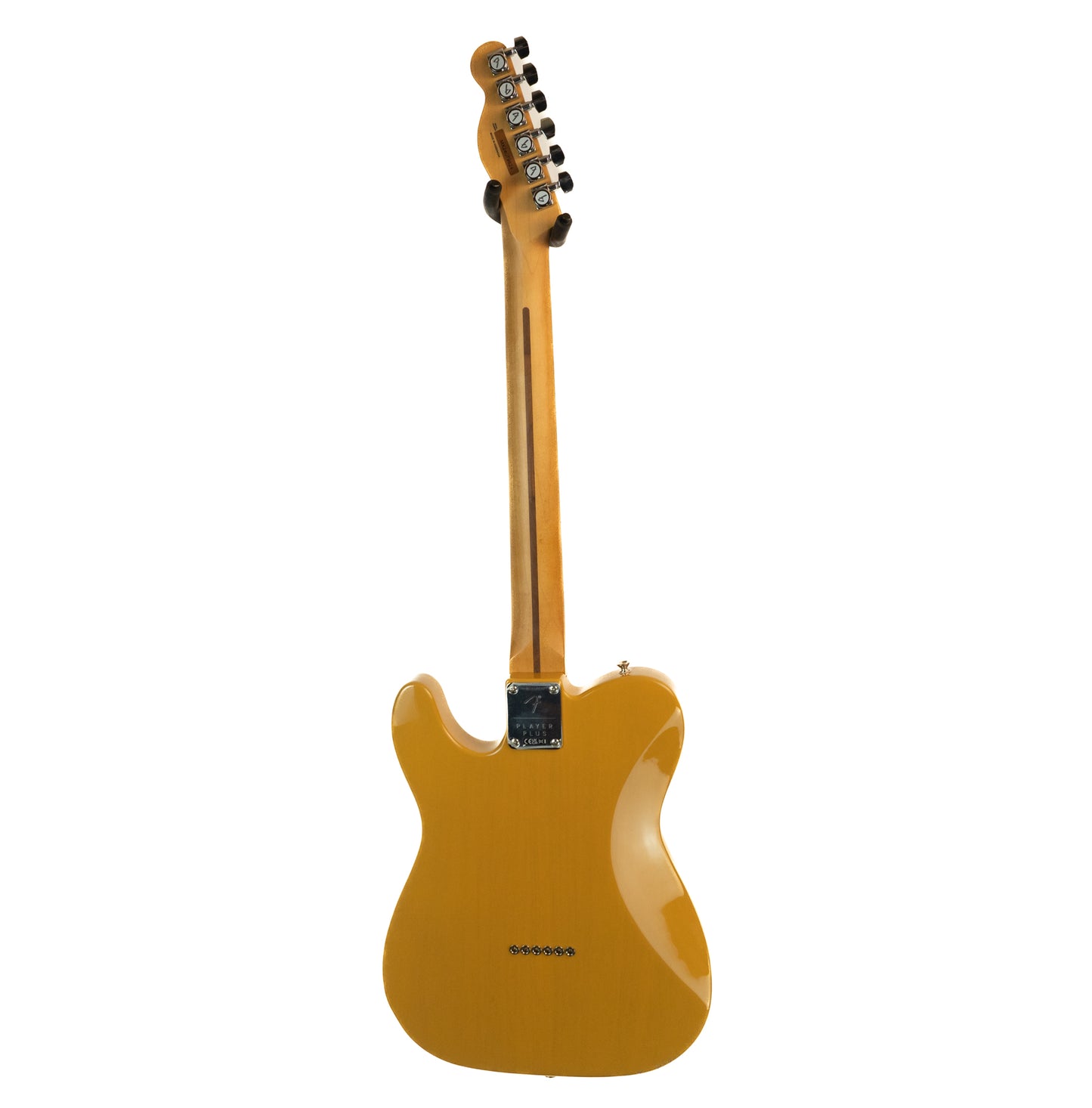 Fender Player Plus Telecaster, maple fingerboard, butterscotch blonde with gigbag