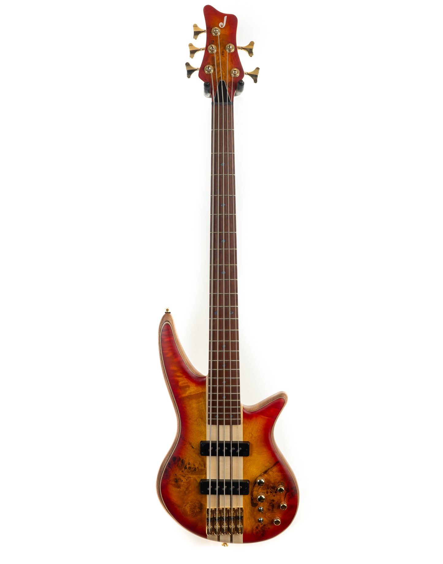 Jackson Pro Series Spectra V NT SBP Cherry Burst five string active bass guitar