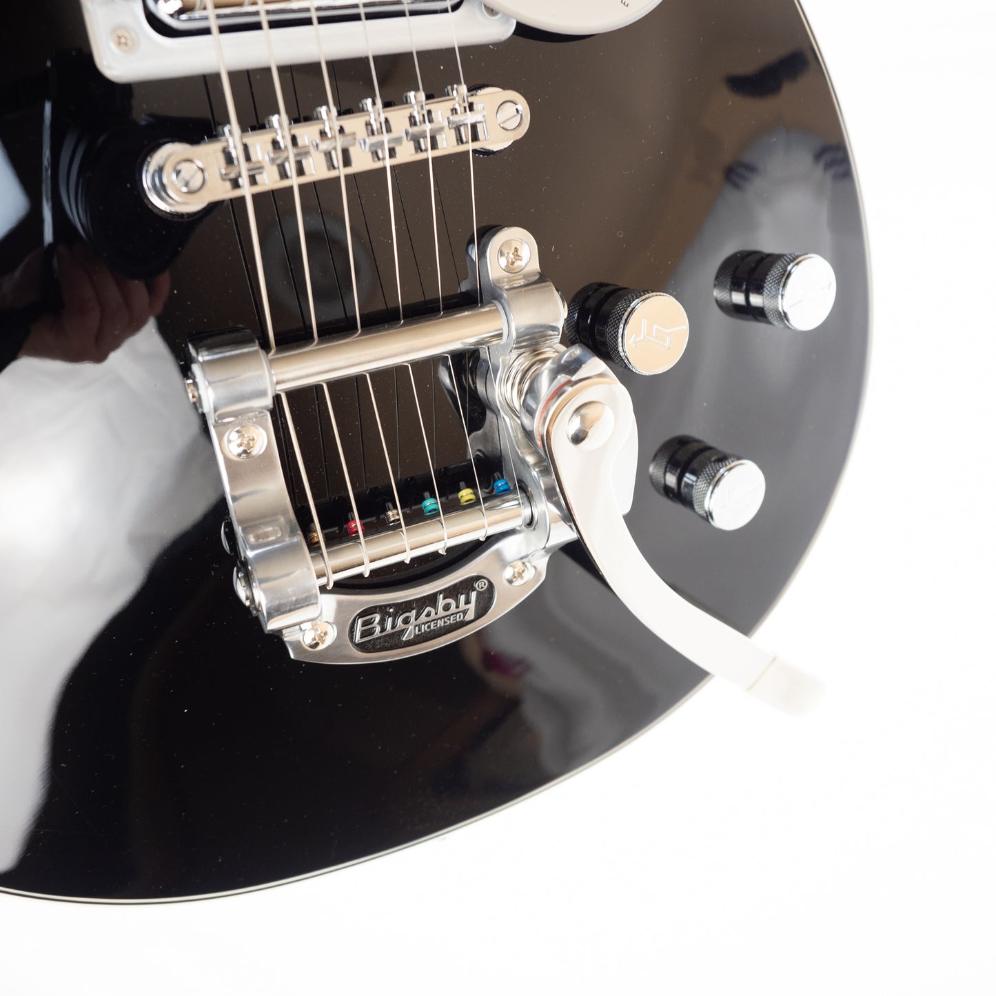 Gretsch G5230T EMTC JET gloss black electric guitar - pro repairs