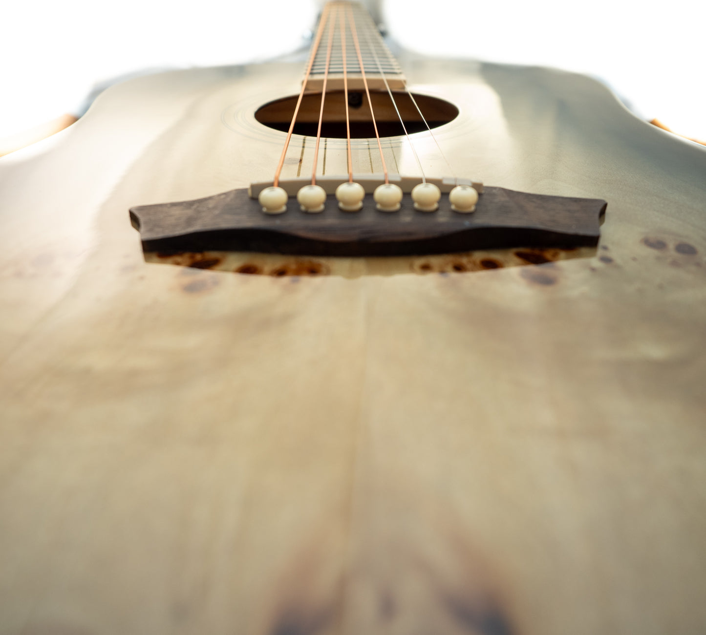 Washburn DFBDB Deep forest burl, fade black acoustic guitar