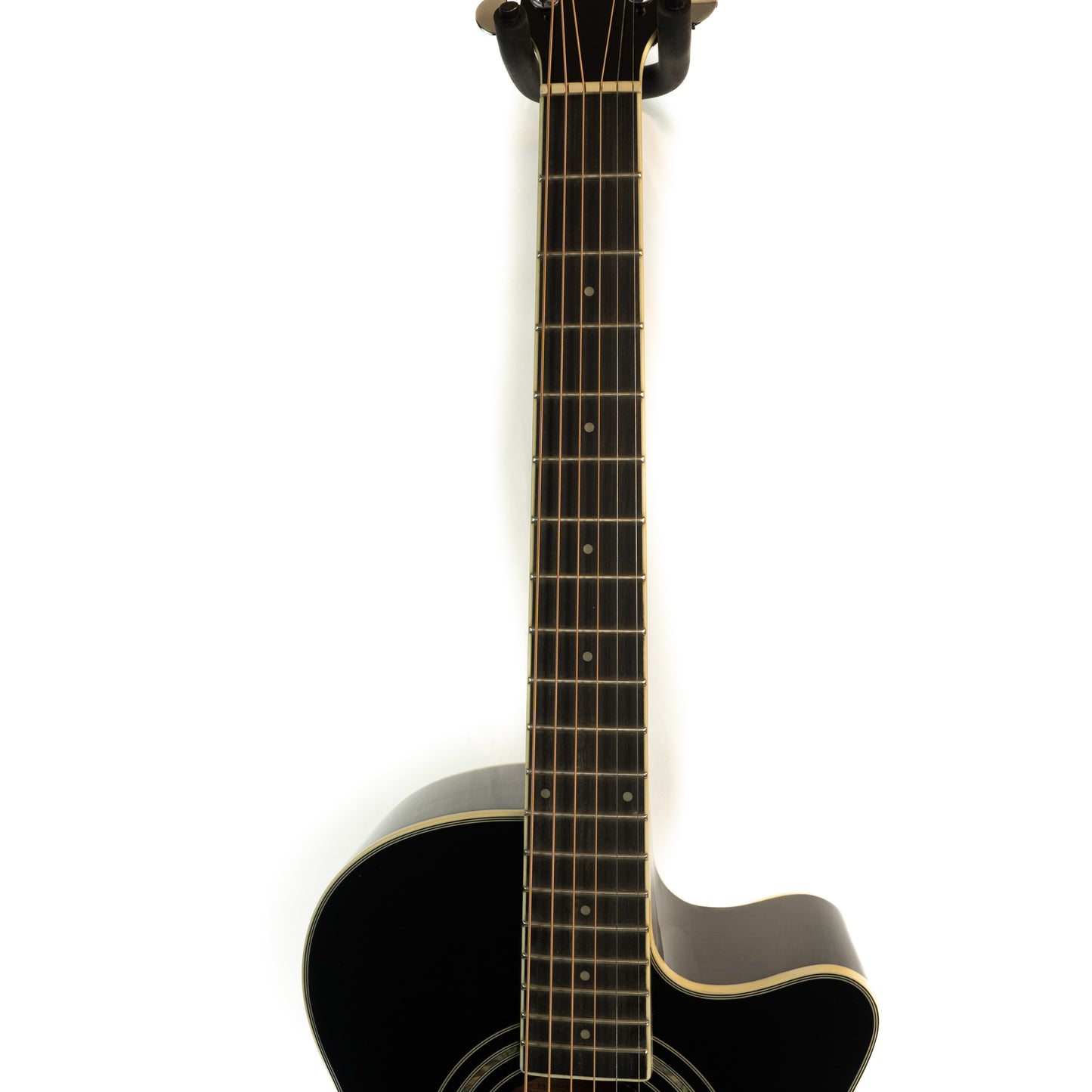 Ibanez EA10B cutaway acoustic electric guitar, gloss black