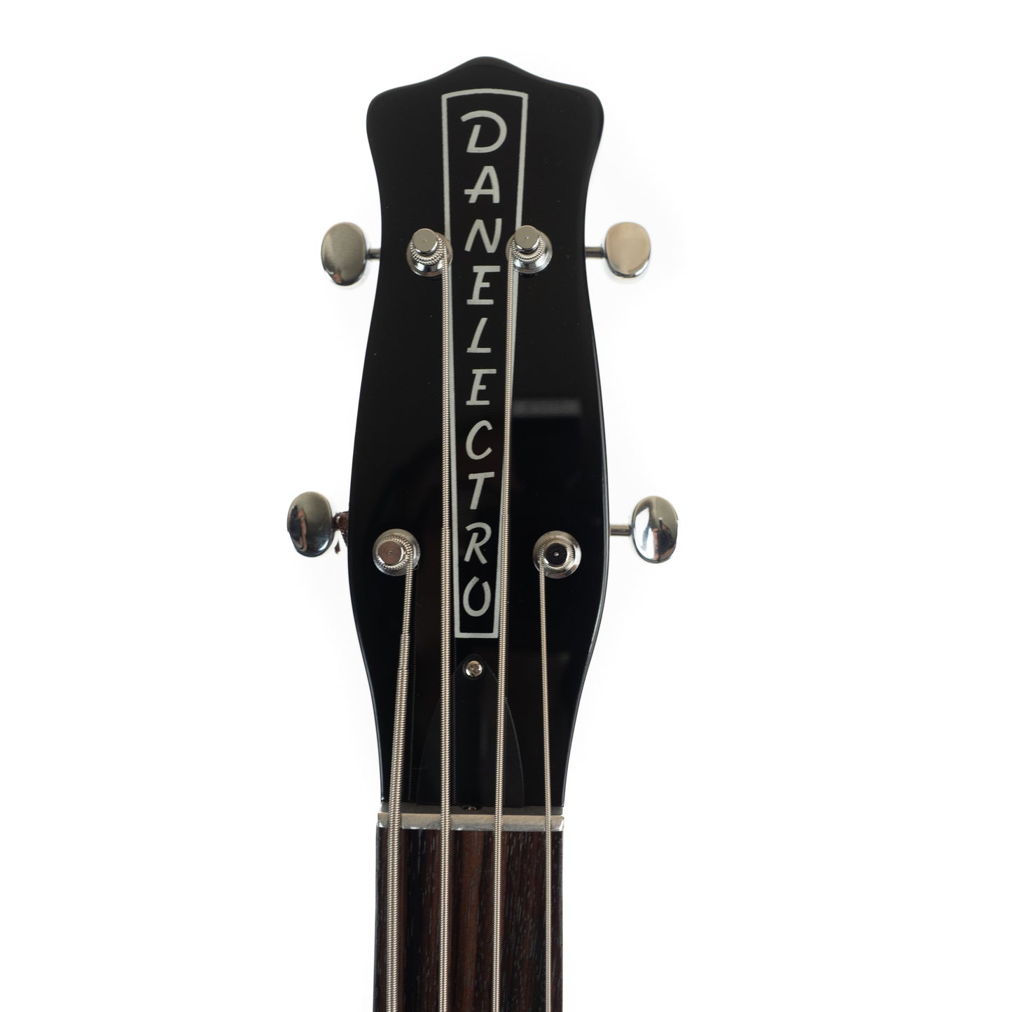 Danelectro D59DC long scale bass electric guitar gloss black - ultra light, only 7lbs!
