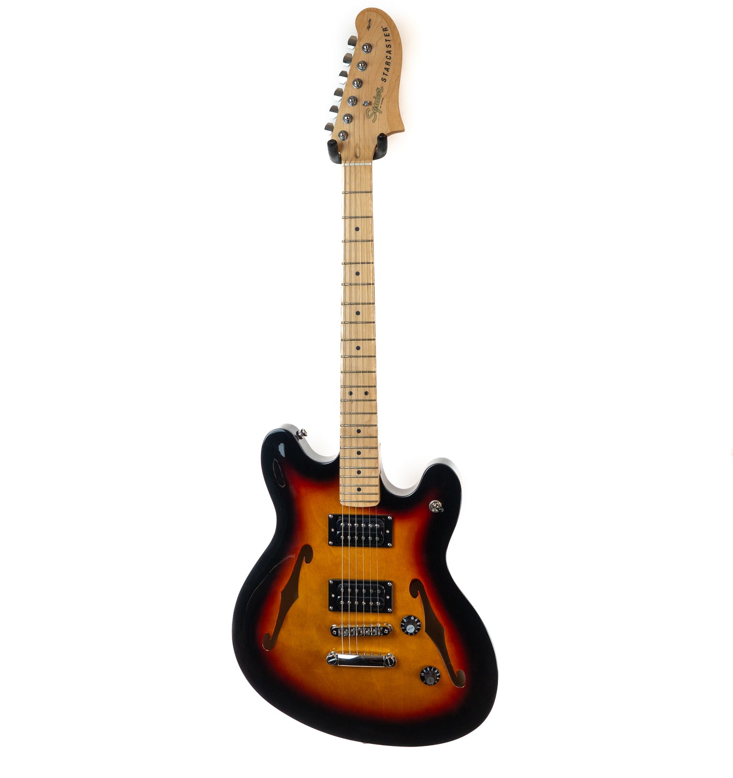 Squier Affinity Starcaster Semi-Hollow Electric Guitar - Maple Fingerboard, 3-Color Sunburst