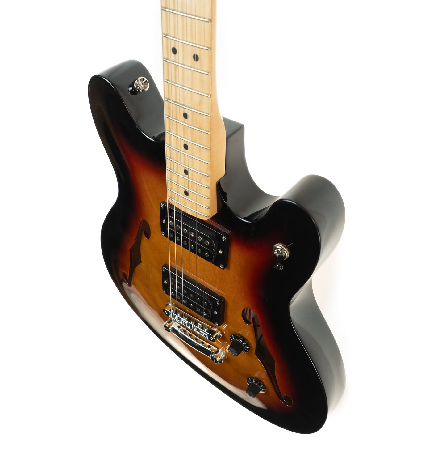 Squier Affinity Starcaster Semi-Hollow Electric Guitar - Maple Fingerboard, 3-Color Sunburst