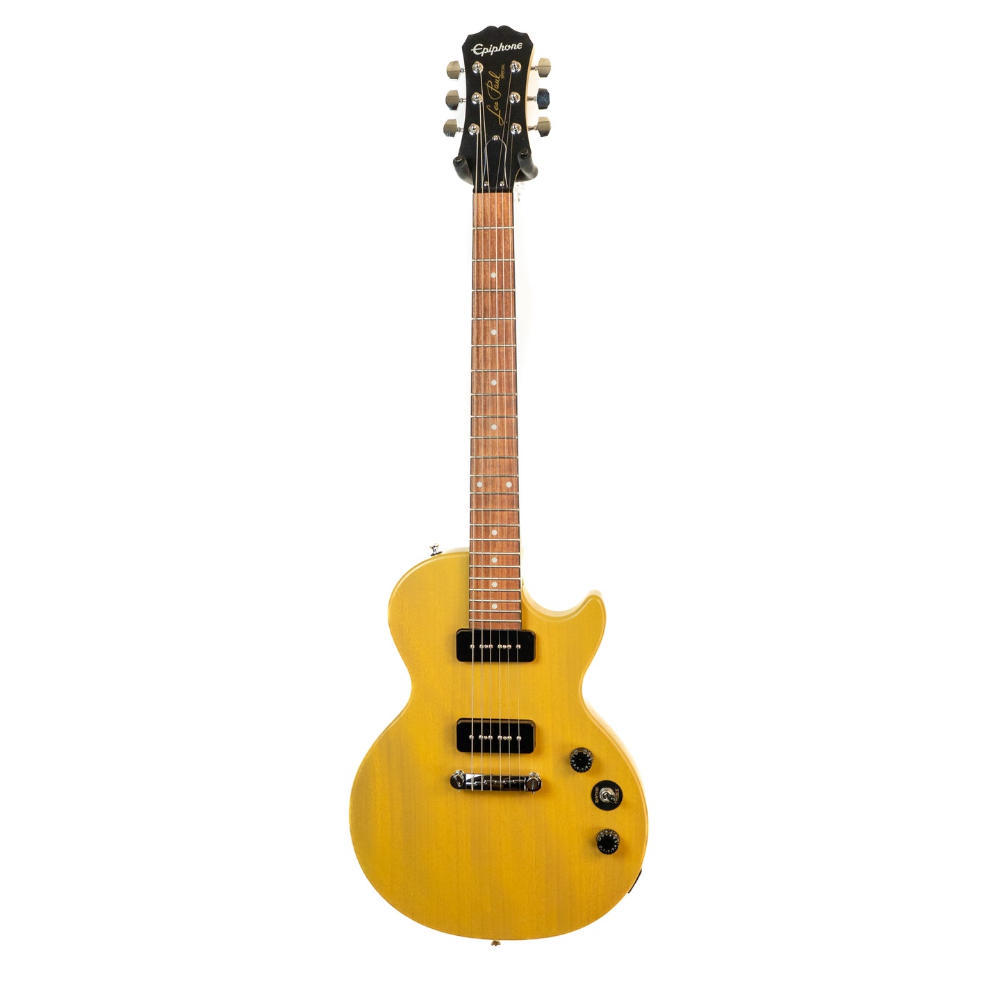 Epiphone Les Paul Special 1 P-90 limited edition worn yellow electric guitar