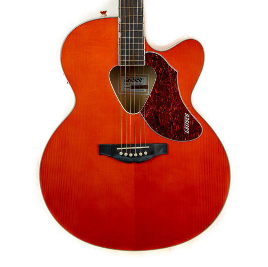 Gretsch G5022CE Rancher Jumbo Acoustic Electric Guitar, Rosewood Fretboard, Savannah Sunset