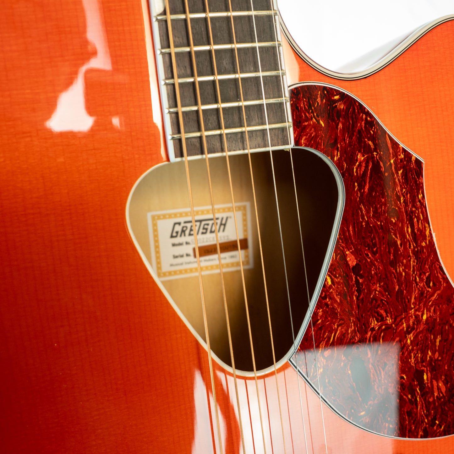 Gretsch G5022CE Rancher Jumbo Acoustic Electric Guitar, Rosewood Fretboard, Savannah Sunset