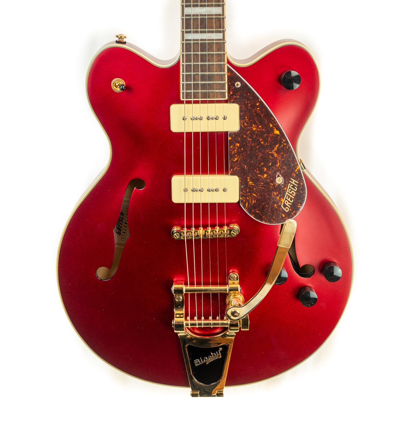 Gretsch G2622TG-P90 Limited Edition Streamliner Center Block P90 with Bigsby Candy Apple Red