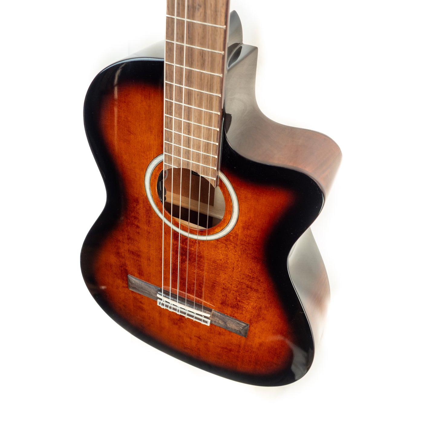 Cordoba Fusion 5 Nylon String Classical Acoustic Guitar with Electronics - Edge Burst