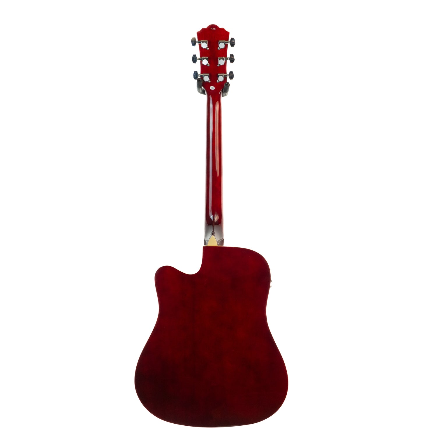 Washburn WA90CETWR wine red dreadnought cutaway acoustic electric guitar