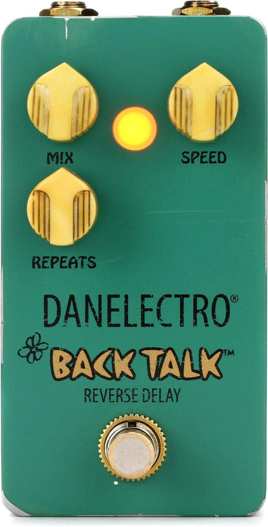 Danelectro Back Talk reverse delay guitar effect pedal - new - authorized dealer