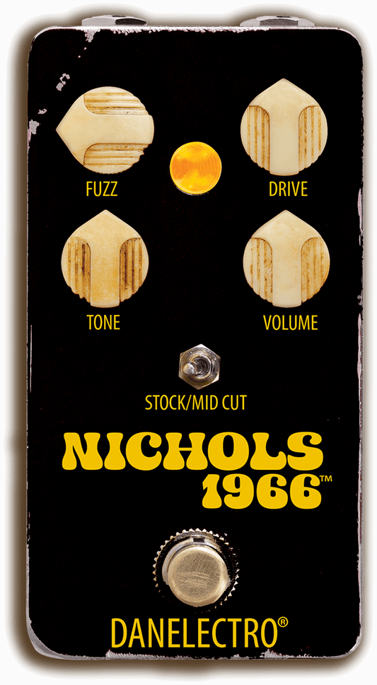 Danelectro Nichols 1966 Fuzz guitar effect pedal - new - authorized dealer