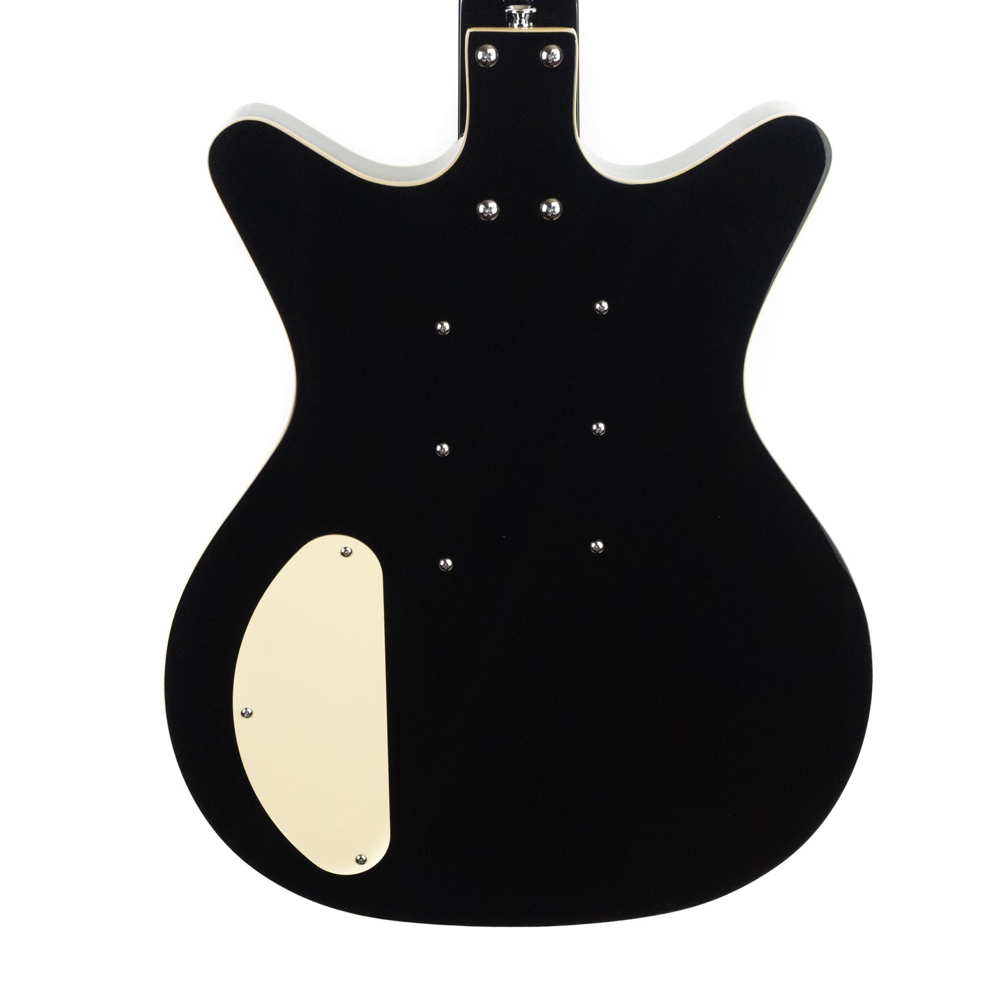 Danelectro 59 Triple Divine 3-lipstick pickup gloss black electric only 6 lbs, 2 oz, new model!